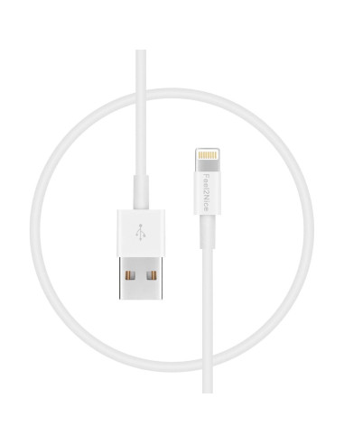 Paquete de 5 Cables Lightning MFi 3m para iPhone y iPad