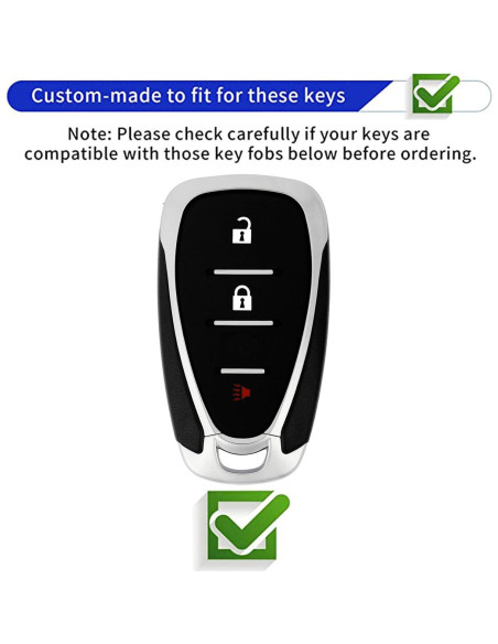 Cubierta de llave Chevrolet Blazer/Sonic/Equinox 2016-2021 Plata-Rosa