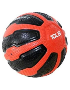 Balón de Medicina GYMENIST 10 LB (4.5 kg) Caucho Texturizado