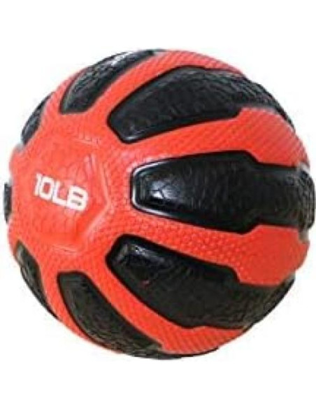 Balón de Medicina GYMENIST 10 LB (4.5 kg) Caucho Texturizado