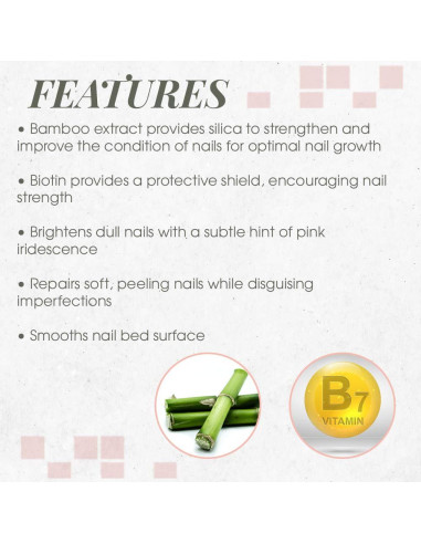Nail Tek Nutricionista de Uñas 5 en 1 Bambú y Biotina 14.79 ml