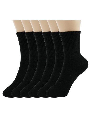Calcetines Casual para Mujeres BomKinta - 6 Pares Talla 5-10