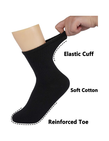 Calcetines Casual para Mujeres BomKinta - 6 Pares Talla 5-10