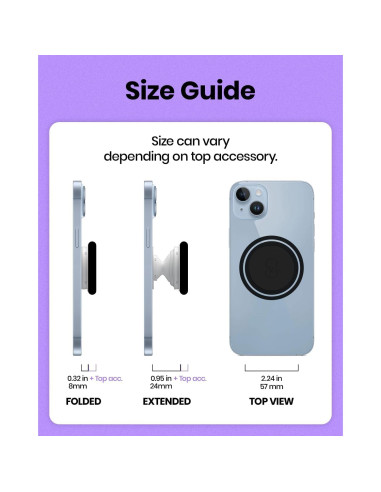 Agarradera Magnética Luminosa On The Grip B200 Aqua