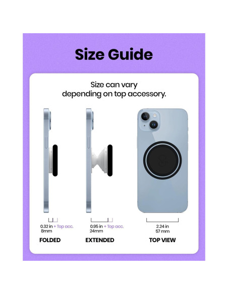 Agarradera Magnética Luminosa On The Grip B200 Aqua