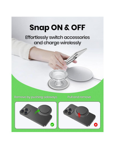 Agarradera Magnética Luminosa On The Grip B200 Aqua