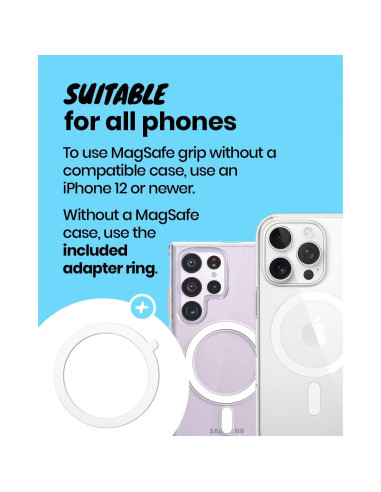 Agarradera Magnética Luminosa On The Grip B200 Aqua