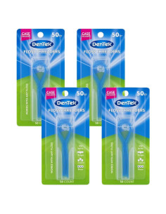 Enhebradores de Hilo Dental DenTek - Paquete de 4 Unidades