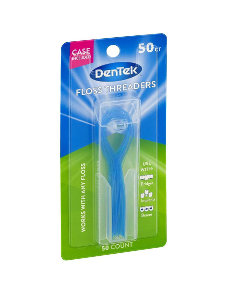 Enhebradores de Hilo Dental DenTek - Paquete de 4 Unidades