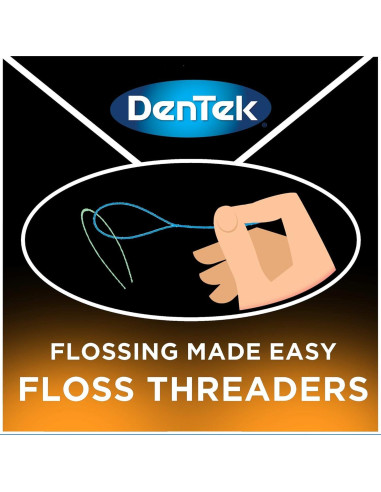 Enhebradores de Hilo Dental DenTek - Paquete de 4 Unidades