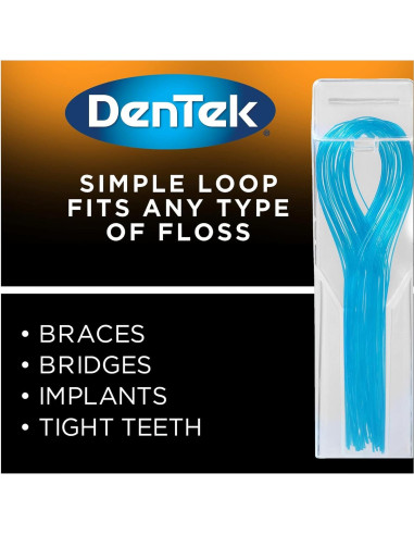 Enhebradores de Hilo Dental DenTek - Paquete de 4 Unidades