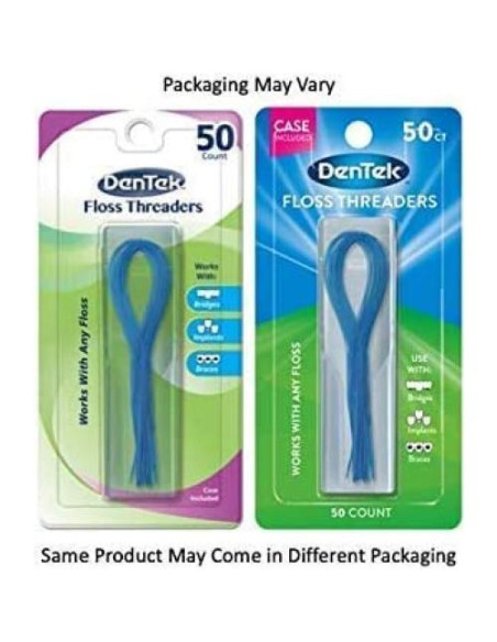 Enhebradores de Hilo Dental DenTek - Paquete de 4 Unidades