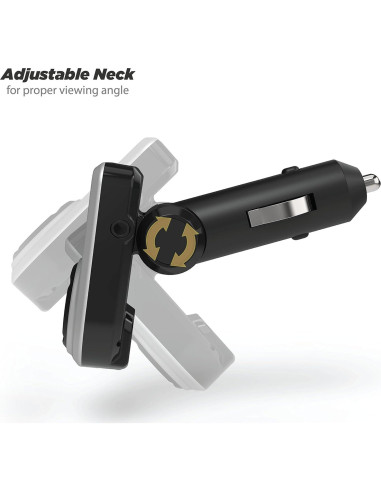 Transmisor FM Bluetooth Scosche BTFM3 con Cargador USB 10W