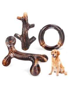 Juguetes para Perros Zimtty - Paquete de 3 Nylon Indestructibles