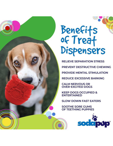 Dispensador de Golosinas SodaPup Olla de Miel Grande 8.25cm