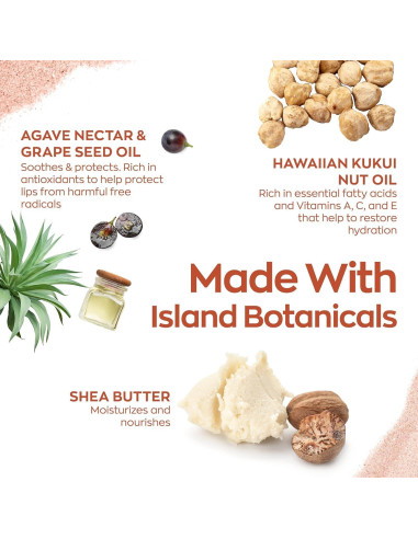 Bálsamo Labial Hidratante Hanalei 15g - Aceite de Kukui