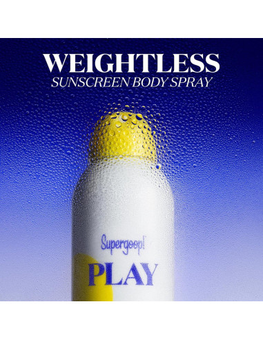 Supergoop! Protector Solar Invisible 48.2 g + 2 Neblinas PLAY SPF 50