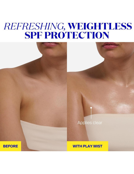 Supergoop! Protector Solar Invisible 48.2 g + 2 Neblinas PLAY SPF 50