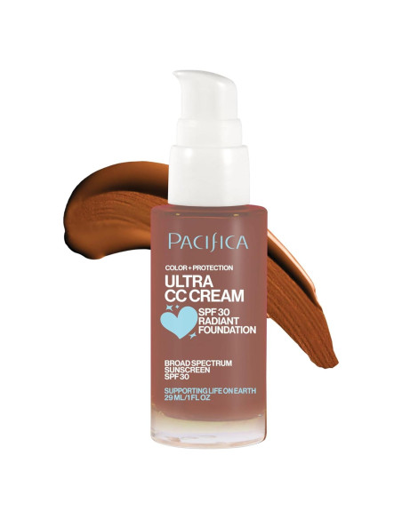 Crema CC Ultra Radiante Pacifica SPF 17 Cool-Deep 28.35 g