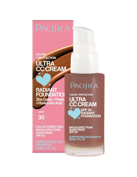 Crema CC Ultra Radiante Pacifica SPF 17 Cool-Deep 28.35 g