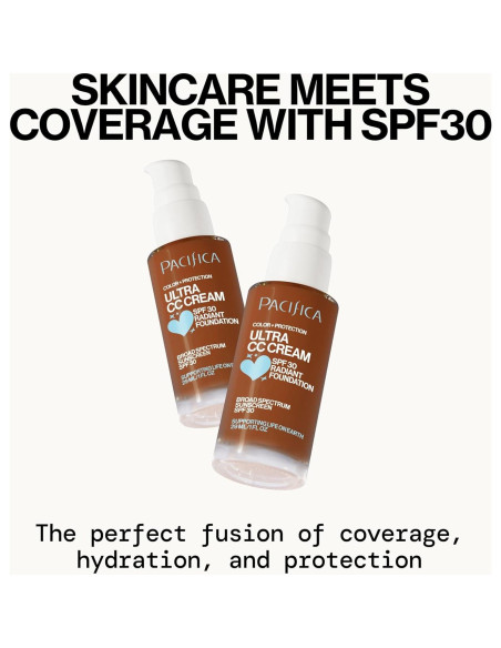 Crema CC Ultra Radiante Pacifica SPF 17 Cool-Deep 28.35 g