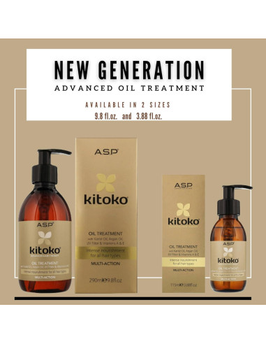 Tratamiento de Aceite Kitoko 109.4g con Bomba Dosificadora