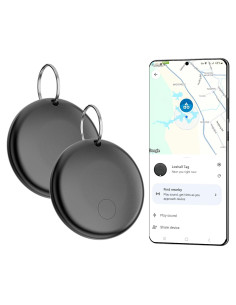 Etiqueta de Rastreo Bluetooth Eelexa Air para Android - 2 Unidades