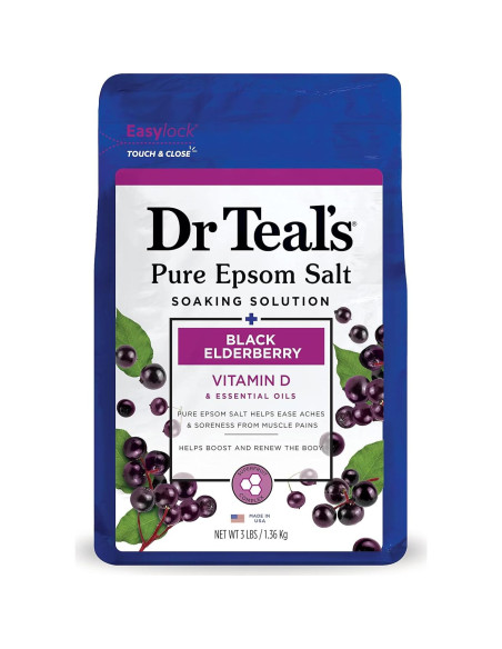 Sal de Epsom Pura Dr Teal 1.36 kg con Leche de Avena y Argán