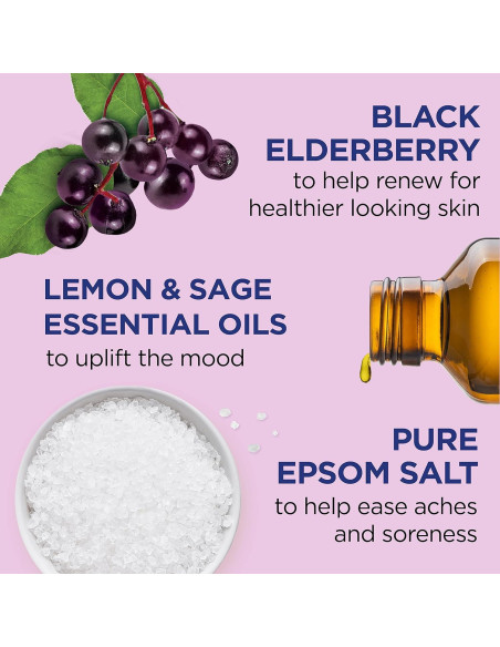 Sal de Epsom Pura Dr Teal 1.36 kg con Leche de Avena y Argán