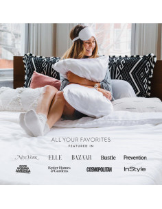 Funda de Almohada de Seda Tafts 22mm Reina Esmeralda 50.8x76.2cm 2pc 2