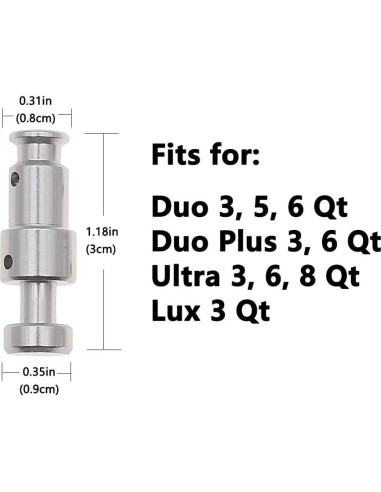 Sello de Válvula Flotante Longan Craft para Instant Pot 3-6 L