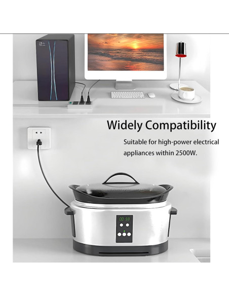 Cable de Alimentación LitStar 3 Pies para Olla a Presión