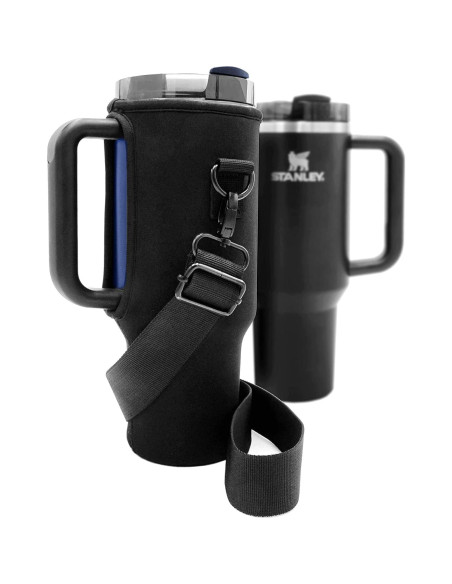 Funda de Neopreno para Taza Stanley 40 oz con Correa Ajustable