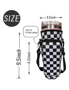 Manga Aislante Reutilizable Lebitfun para Taza Stanley 40 oz 2