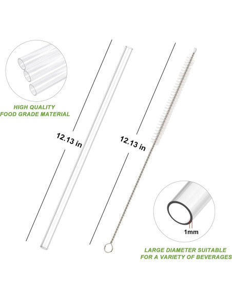 Popotes Reutilizables Yoelike para Taza Stanley 30/40oz - 6 Piezas