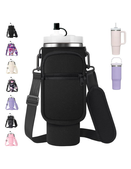 Bolsa Portabotellas AceTreker Neopreno 40 oz con Correa