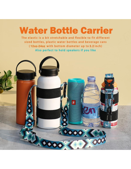 Soporte para Botellas de Agua HEYSKAY 12oz-24oz con Correa