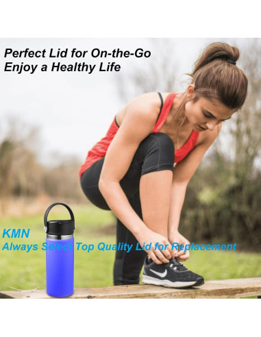 Tapa Abatible KMN para Hydro Flask Boca Ancha - 2 Paquete