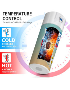 Taza de acero inoxidable TUMBTU 20oz con tapa aislada azul 2