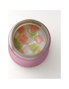 Tarro de Comida Zojirushi de Acero Inoxidable 709.8 ml Rosa 2