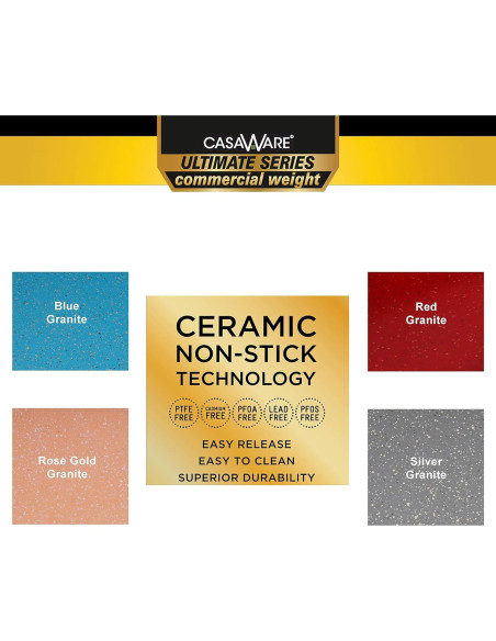 Set de 3 Bandejas para Galletas casaWare Granito Azul 33x23 cm