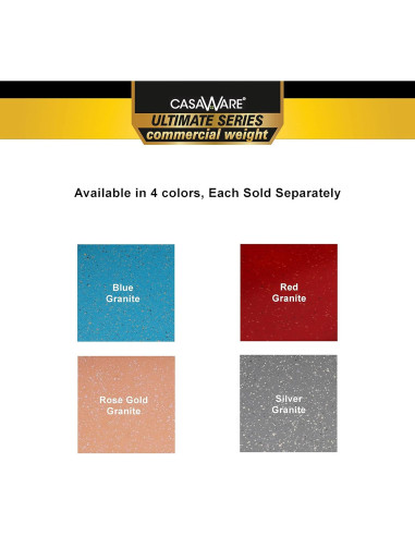 Set de 3 Bandejas para Galletas casaWare Granito Azul 33x23 cm