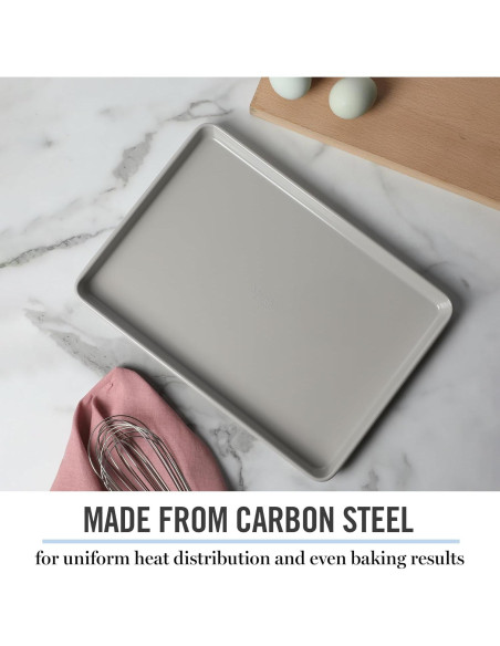 Bandeja para Galletas Martha Stewart 33x23 cm Acero Antiadherente