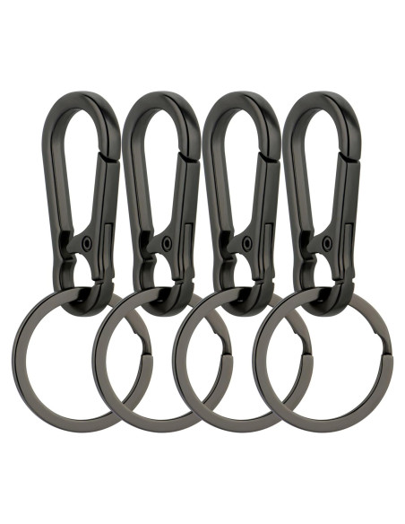 Llaveros de Metal Wikavanli Organizador 4 Piezas Unisex