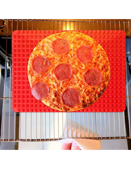 Alfombrilla de Cocina de Silicona QBSID 39x28 cm Antiadherente