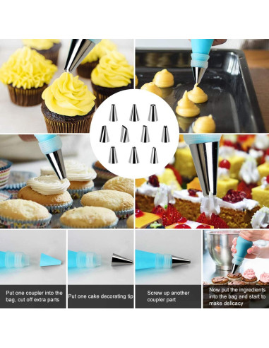 Juego de Tapetes de Silicona PHILORN 42x29 cm Antiadherente