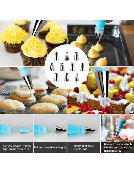 Juego de Tapetes de Silicona PHILORN 42x29 cm Antiadherente