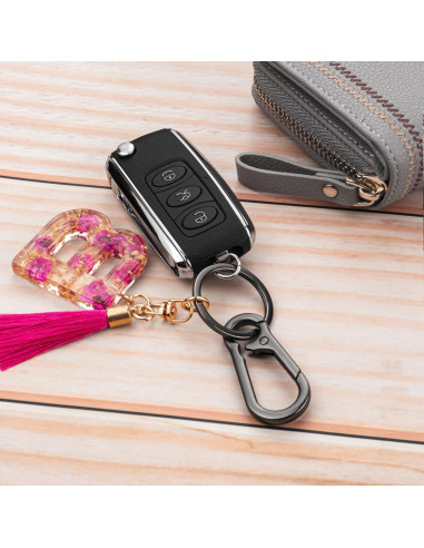 Llaveros de Metal Wikavanli Organizador 4 Piezas Unisex