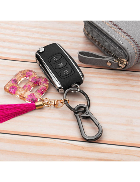 Llaveros de Metal Wikavanli Organizador 4 Piezas Unisex