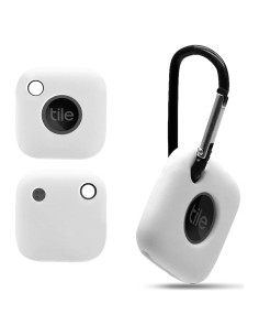 Funda de Silicona Seltureone para Tile Mate 2022/2024 Blanca